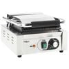 vidaXL Grill Panini cu striații, 31x30,5x20 cm, inox, 1800 W