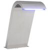 vidaXL F&acirc;nt&acirc;nă pentru Piscină Argintiu 47 x 31 x 60 cm Oţel inoxidabil