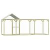 vidaXL Coteț pentru păsări, 4,5 x 1,5 x 2 m, lemn de pin tratat