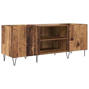 vidaXL Dulap pentru discuri de vinil Lemn Vechi 121 x 38 x 48 cm