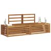 vidaXL Set de canapele de exterior 2 Bucată natural 182,5 x 63 x 73 cm