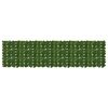 vidaXL Ecran de balcon cu frunze Verde 300 x 75 cm