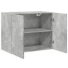 vidaXL Dulap de perete, gri beton, 80x42,5x64 cm, lemn prelucrat