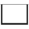vidaXL Picioare de masă &icirc;n formă de U, 2 buc., negru, 100x(72-73) cm, oțel