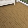 vidaXL Plăci pentru Deck 11 pcs Lemn de tec 30 x 30 cm Lemn compozit