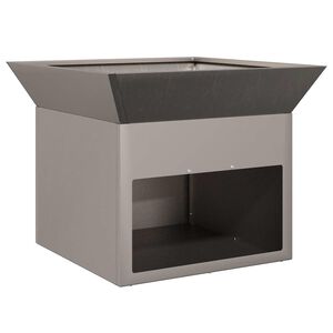 vidaXL Cuptor de foc Ruginit 50 x 50 x 40 cm