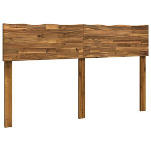 vidaXL Tăblie de pat cu margini naturale ROSTOCK natural 150 cm