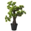 vidaXL Bonsai Pinus artificial cu ghiveci, verde, 60 cm