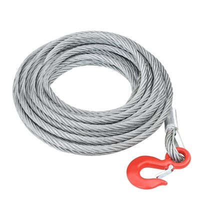 vidaXL Troliu de ridicare cu cablu de sârmă, 3200 kg