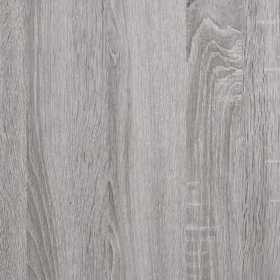 vidaXL Măsuță consolă, gri sonoma, 100x25x75 cm, lemn prelucrat