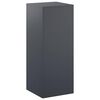 vidaXL Suport pentru plante Antracit 40 x 40 x 100 cm Oţel inoxidabil