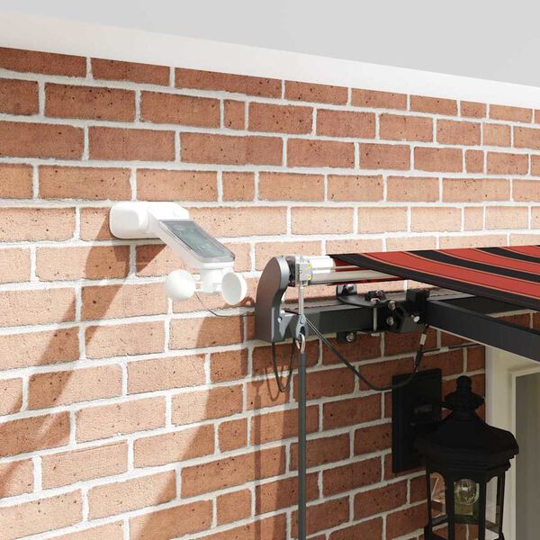 vidaXL Țesătură pentru copertină cu portocaliu și maro 500 &times; 300 cm