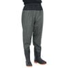 vidaXL Pantaloni cu talie &icirc;naltă cu cizme, verde &icirc;nchis, mărimea 46