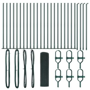 vidaXL St&acirc;lp de gard. Verde