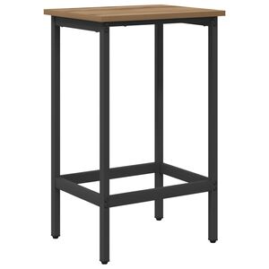 vidaXL Scaun de bar Stejar Artizanal 40 x 32 x 64 cm Lemn prelucrat