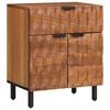 vidaXL Dulap de noapte Maro 50 x 33 x 60 cm Lemn de mango solid