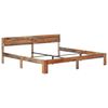 vidaXL Cadru de pat fără saltea, 200x200 cm, lemn masiv