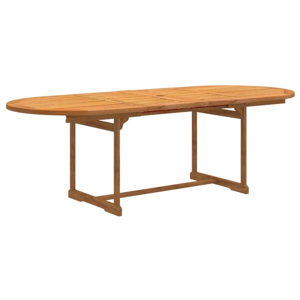 vidaXL Set mobilier de grădină, 7 piese, lemn masiv acacia/textilenă