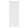 vidaXL Jaluzea plisse, alb, 40x150 cm, pliuri