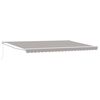 vidaXL Copertină retractabilă Gri deschis 500 x 300 x 165 cm
