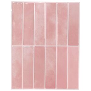 vidaXL Plăci dreptunghiulare 20 pcs Roz 29 x 23 x 0,08 cm