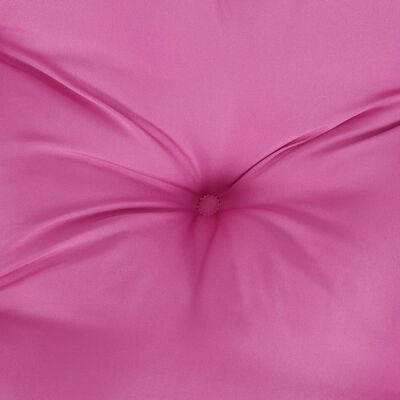 vidaXL Perne bancă de grădină 2 buc. roz 100x50x7 cm textil