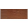 vidaXL Prag de fereastră Lemn brun 100 x 30 x 4,5 cm PVC