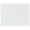 vidaXL Cortină din Dantelă cu perdele Alb 260 x 600 cm Poliester