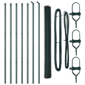 vidaXL St&acirc;lp de gard. Verde