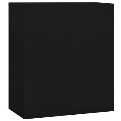 vidaXL Fișet, negru, 90x46x103 cm, oțel