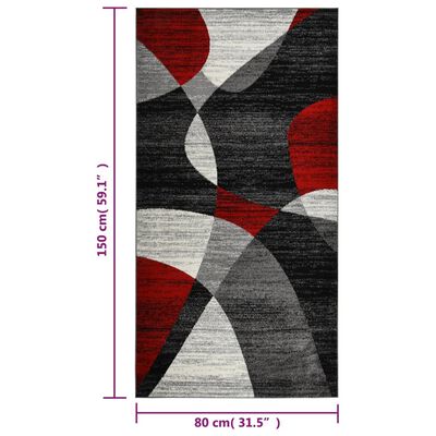 vidaXL Covor de sufragerie, multicolor, 80x150 cm
