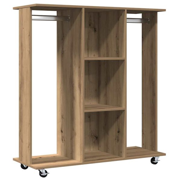 vidaXL Dulap cu raft stejar artizanal 102 x 38 x 110 cm Lemn compozit