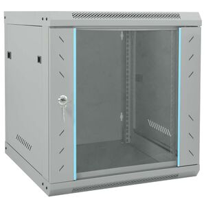 vidaXL Dulap de rețea cu depozitare Gri 53 x 60 x 60 cm Oțel