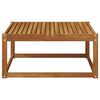 vidaXL Taburet pentru exterior Lemn Solid de Acacia natural