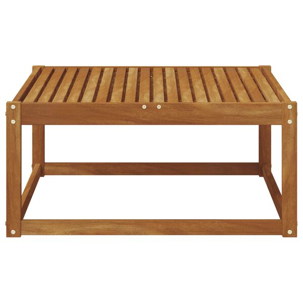 vidaXL Taburet pentru exterior Lemn Solid de Acacia natural