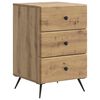vidaXL Dulap de noapte Stejar Artizanal 43 x 41 x 66,5 cm
