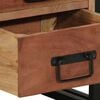 vidaXL Dulap de noapte Maro 40 x 40 x 59 cm lemn masiv de acacia