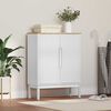 vidaXL Bufet FLORO Alb 70 x 30 x 70,5 cm Lemn de pin masiv