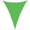 vidaXL P&acirc;nză parasolar, verde deschis, 3x4x4 m, HDPE, 160 g/m&sup2;