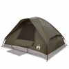 vidaXL Cort de camping cupolă pentru 6 persoane, maro, impermeabil