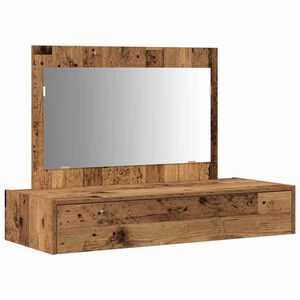 vidaXL Masă de Machiaj Maro 100 x 40 x 70 cm Lemn prelucrat