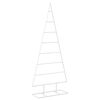 vidaXL Pom de Crăciun din metal KUOPIO 125 cm Oțel vopsit &icirc;n pulbere