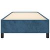 vidaXL Cadru de pat fără saltea, albastru &icirc;nchis, 80x200 cm, catifea