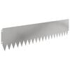 vidaXL Margine pentru gazon 20 buc. 103 x 25 cm Oțel Argintiu