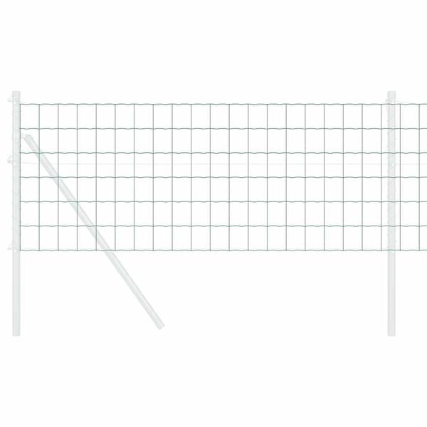 vidaXL Gard Euro Verde 0,4 x 10 m Fier acoperit cu PVC