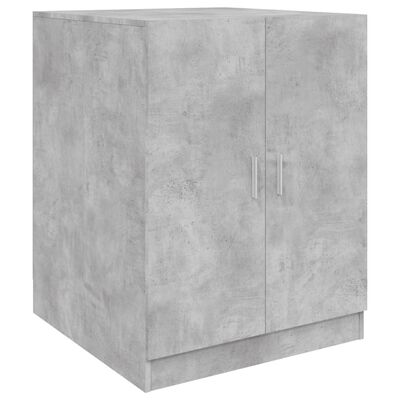 vidaXL Dulap mașină de spălat, gri beton, 71x71,5x91,5 cm