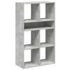 vidaXL Bibliotecă, gri beton, 66x31x112 cm, lemn prelucrat