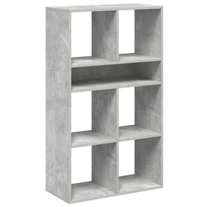 vidaXL Bibliotecă, gri beton, 66x31x112 cm, lemn prelucrat