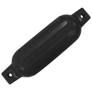 vidaXL Bară de protecție barcă, 4 buc., negru, &Oslash; 11x40 cm, PVC
