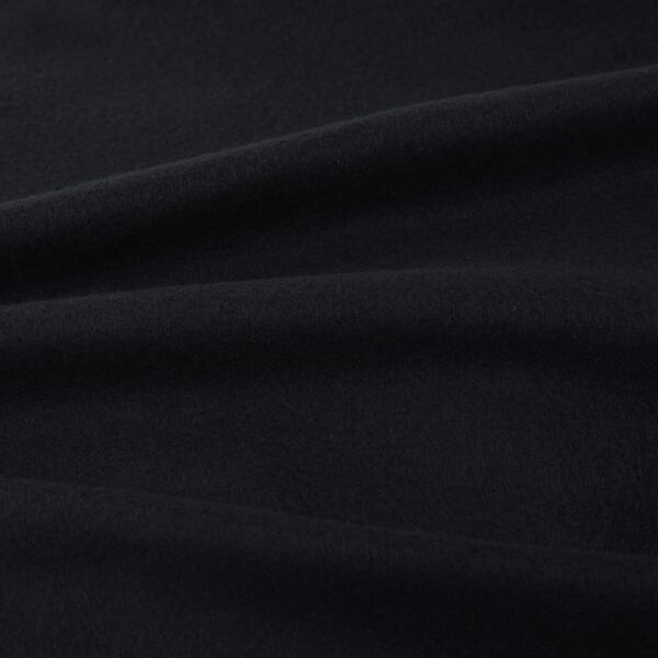 vidaXL Set lenjerie pat, negru, 5 piese, 200x200/80x80 cm, fleece